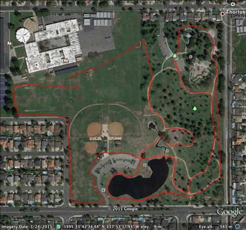 2 Mile 8th Grade Course 